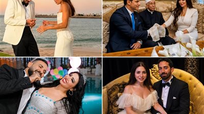 بعد زواج أحمد السعدني المفاجئ.. أشهر الزيجات الفنية التي أشعلت مواقع التواصل