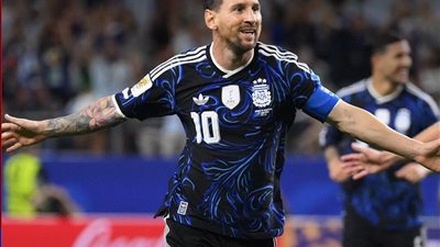 ميسي يقود الأرجنتين للفوز على الأردن بثلاثية والتأهل لدور الـ 32 بالعلامة الكاملة