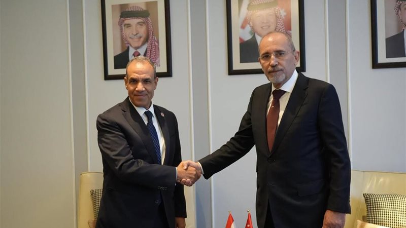 وزير الخارجية ونظيره الأردني 