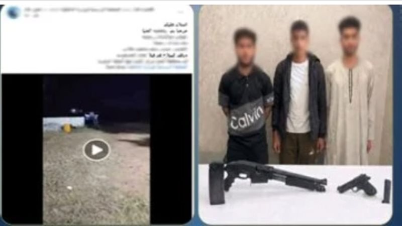 الداخلية تكشف حقيقة إطلاق النار وتخزين الأسلحة داخل فيلا