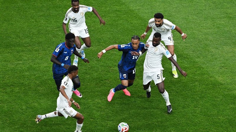 من مباراة السعودية