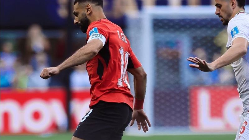 محمد صلاح أمام إيران