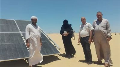 زراعة شمال سيناء تواصل حصر الزراعات ببئر العبد لدعم منظومة كارت الفلاح