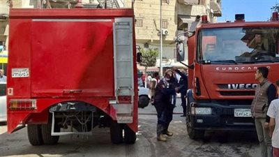 بسبب تسرب غاز.. السيطرة على حريق داخل مخبز بمغاغة دون إصابات