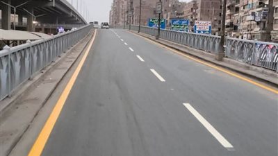 محافظ الجيزة يتابع اللمسات الأخيرة لرفع كفاءة وتطوير كوبري 