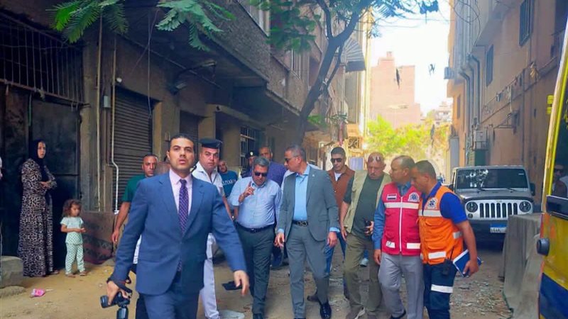محافظ الجيزة يتفقد