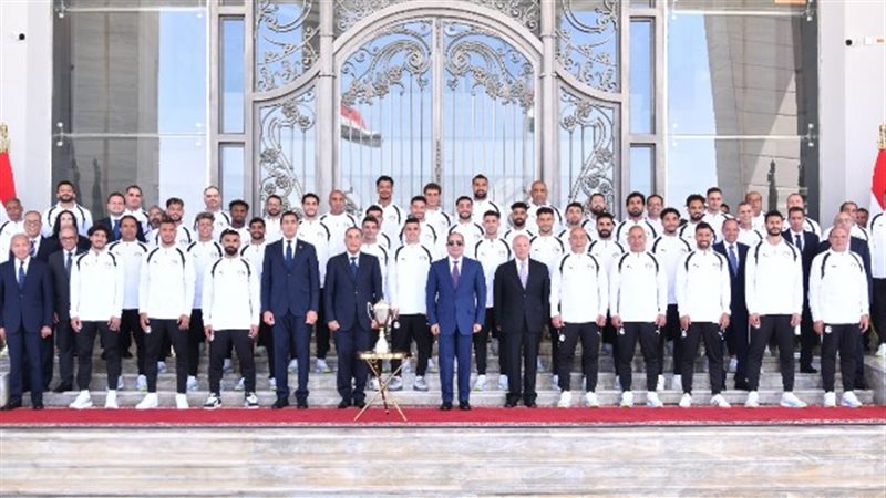 استقبال المنتخب
