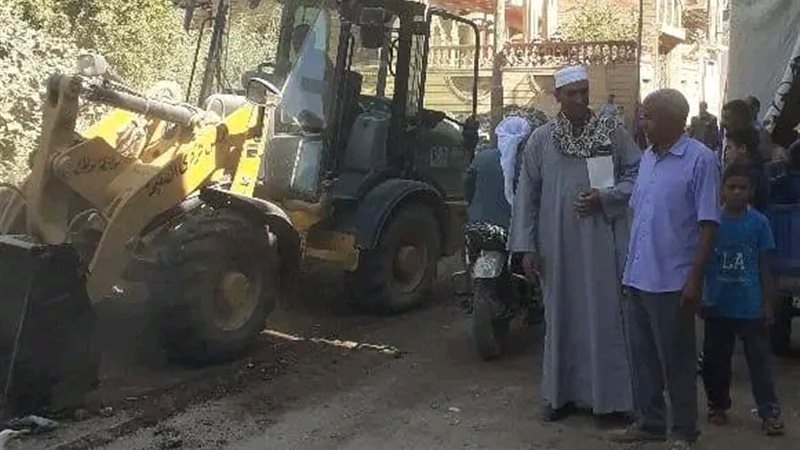 حملات النظافة بقرية بنجا