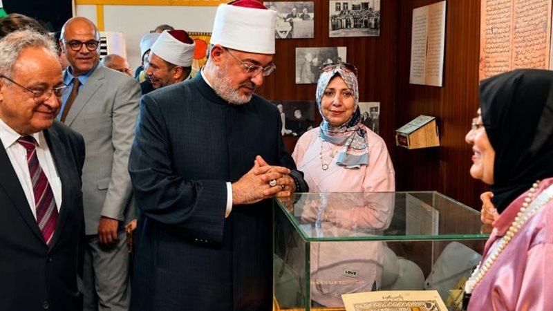 جناح الأزهر بمعرض مكتبة الإسكندرية الدولي للكتاب