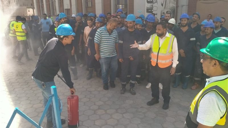اثناء عمليات التدريب