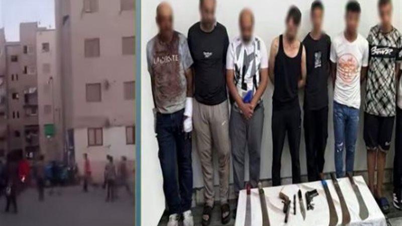 القبض على المتهمين