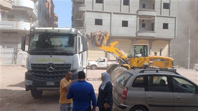 محافظ الدقهلية يتابع حملة نظافة بطلخا.. ورفع 160 طنًا من مخلفات الهدم خلال يومين
