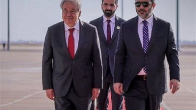 الأمين العام للأمم المتحدة يصل سوريا في أول زيارة منذ سنوات