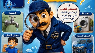 «المفتش قطورة».. شخصية كرتونية جديدة من مياه سوهاج لتوعية الأطفال بترشيد استهلاك المياه