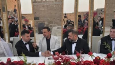 بحضور وزير الأوقاف ونواب وشخصيات عامة.. النائب سامي نصر الله يحتفل بعقد قران نجله محمود على جومانا