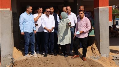 محافظ المنوفية يتفقد التجهيزات النهائية لمدرستي بركة السبع وأبو مشهور الرسمية للغات بإستثمارات 51 مليون جنيه 