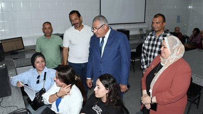 معامل تنسيق عين شمس تستقبل أكثر من 1000 طالب لتسجيل رغباتهم