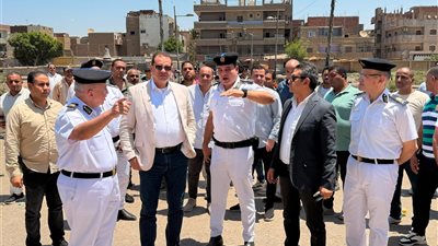 مدير أمن المنيا يقود حملة لإزالة التعديات والمخالفات بسمالوط 