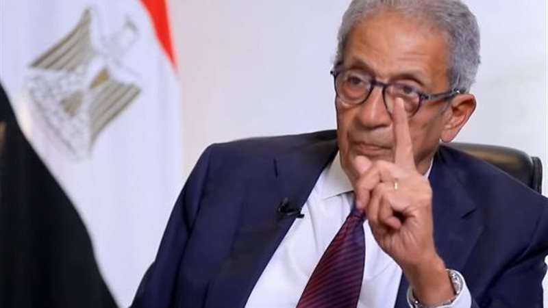 عمرو موسى، وزير الخارجية