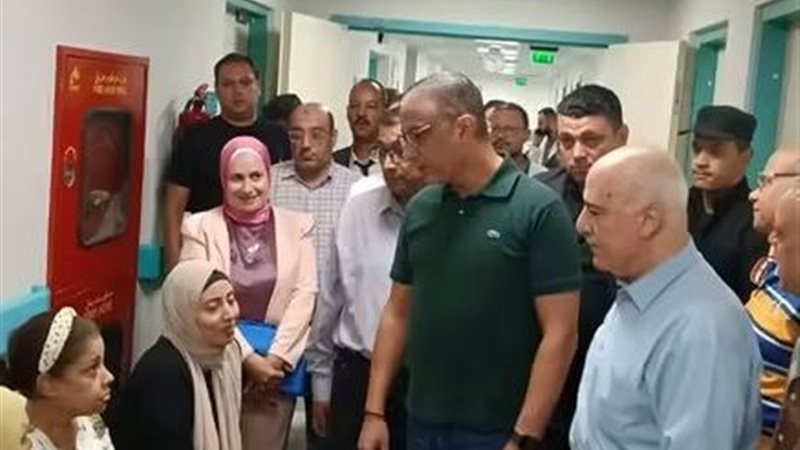 محافظ الجيزة يتفقد