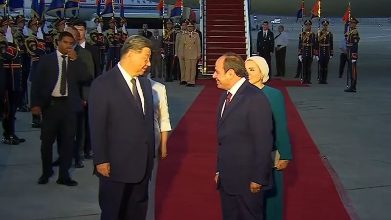 الرئيس المصري والرئيس