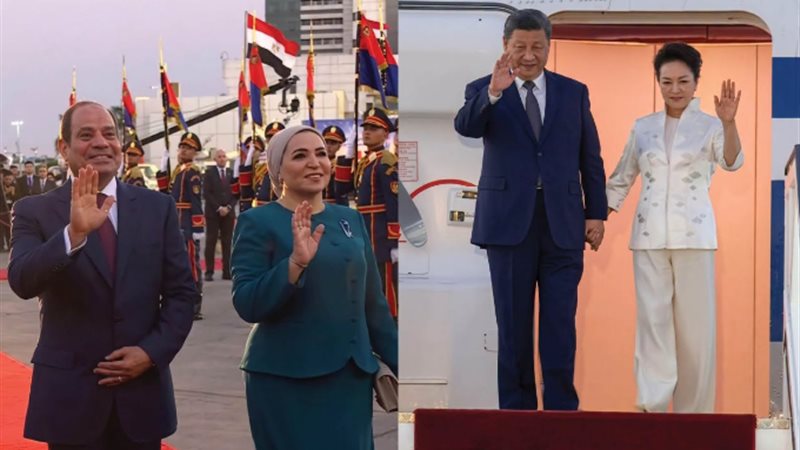 الرئيس الصيني فى مصر